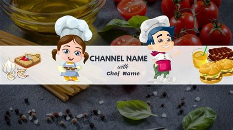 graphuc chanel art|youtube cooking channel art.